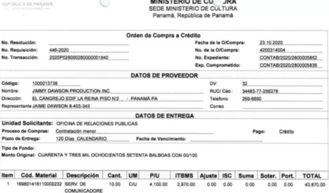 Contraloría es la que puede aclarar escándalo en MiCultura