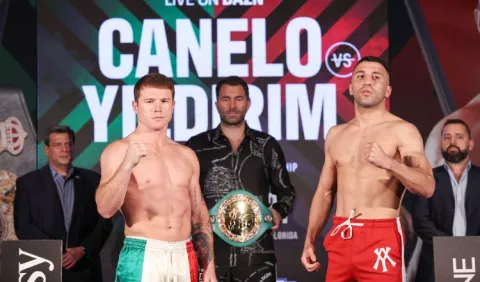 Saúl 'Canelo' Álvarez  y turco Yildirim van al pa'l cuero
