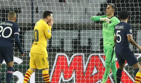 Keylor Navas, feliz por parar penal a Messi y va por más
