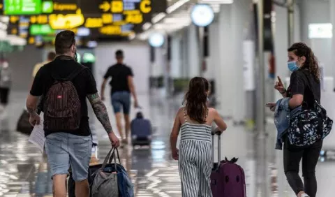 Colombia recupera el 47% de su conectividad aérea internacional