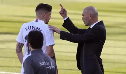 Zidane pide a jugadores olvidar ventaja de un gol ante Atalanta