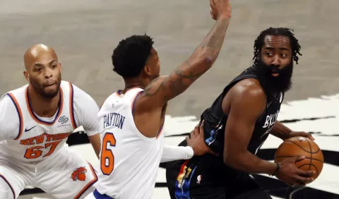 James Harden, fuera de acción en los  Nets