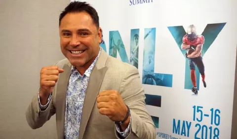 Óscar De La Hoya  hará muchos millones en su regreso al boxeo 