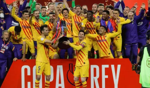Leo Messi  tiene su día especial con el Barcelona