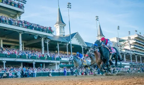 Puertorriqueño John Velázquez gana el Derby de Kentucky;  panameño Luis Sáez acabó en el cuarto lugar