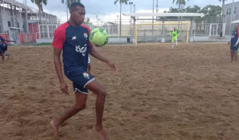 Rafael y Eliécer García con metas claras al Premundial de Fútbol Playa de la Concacaf