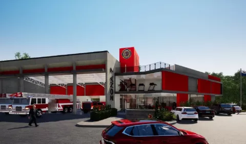 Construyen moderno cuartel de bomberos en el distrito de Guararé