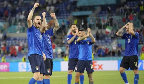 Italianos pasan por buen momento en la Eurocopa