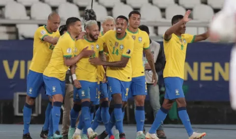 Brasil hace fiesta con los peruanos y Neymar brilla