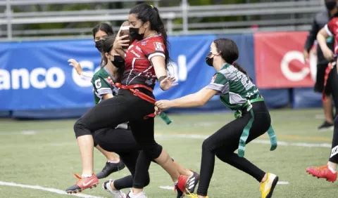 Flag Football Kiwanis tiene un día empates