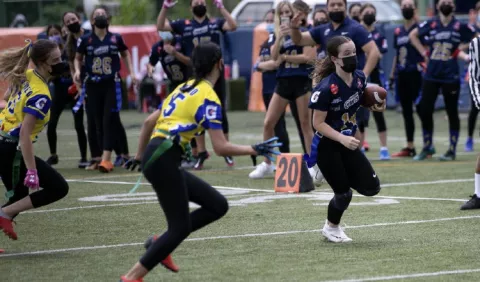 Black Tigers y Dragons ganan en Flag Football Kiwanis