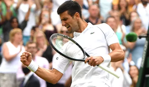 Novak Djokovic  a la final del Wimbledon