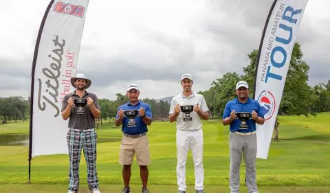 Ruiz, Lim, Ávila y Bernal en grande en el Panamá Mid-Amateur Tour 2021