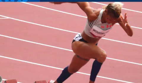 Gianna Woodruff: 'Tendré que correr más fuerte'