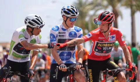 Primoz Roglic no come cuento como líder en la Vuelta a España 2021