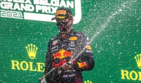 Max Verstappen sobre triunfo en  Bélgica: 'Está bien ganar, pero no así, sin dar vueltas'