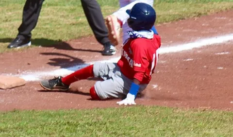 Panamá contra México en la semifinal del Premundial Sub-12