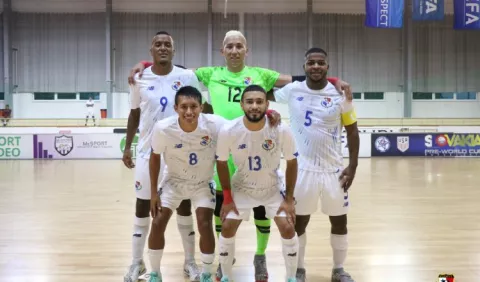 Panamá llega a Lituania para el Mundial de Futsal