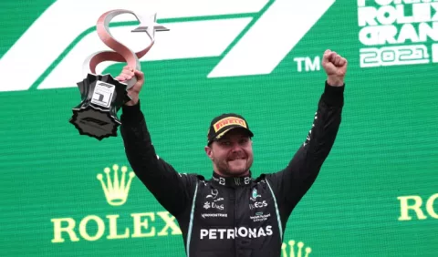 Valteri Bottas: 'Una de las mejores carreras que hecho'