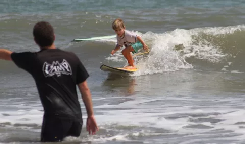 Semilleros del surf panameño, la liga iniciará en Bocas del Toro