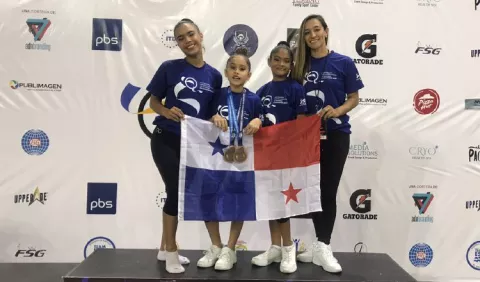 Gimnasia panameña gana dos medallas de bronce en el Campeonato Centroamericano