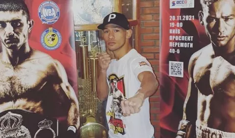 Luis 'El Nica' Concepción, listo  para  su primer rival, la báscula