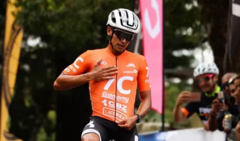Costarricense Rodolfo Villalobos domina la montaña y es nuevo líder de la Vuelta a Chiriquí