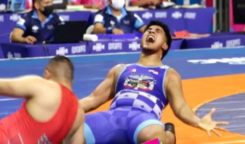  Max Madrid dio medalla de bronce a Panamá en lucha en los Juegos Panamericanos Junior