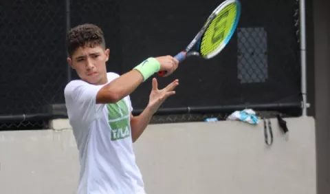 Tenistas preparados para la Copa Davis Junior