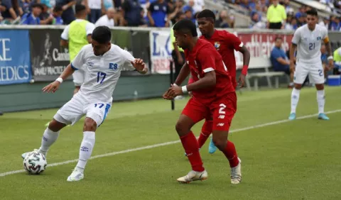 Panamá perdía el partido ante El Salvador y llegó una tormenta