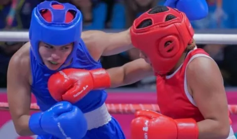 Pugilista panameña no quedó conforme con decisión de los jueces