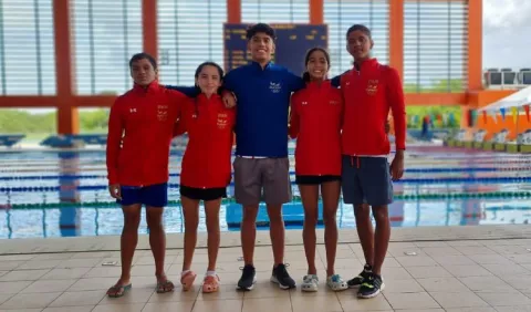 Panamá destaca en regional de natación en Trinidad y Tobago