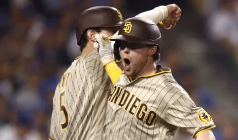 Padres  de San Diego ante Filis de Filadelfia en e banderín por la liga Nacional