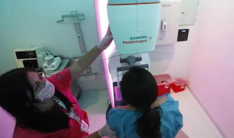 Mastografía para detectar cáncer