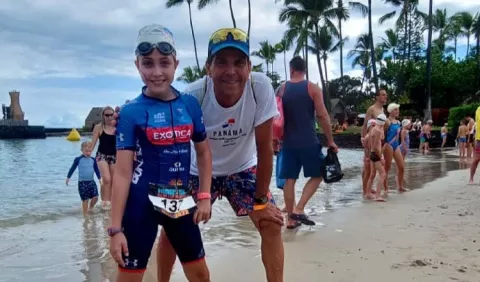 Francesca Panovi, atleta todo terreno en Ironkitds