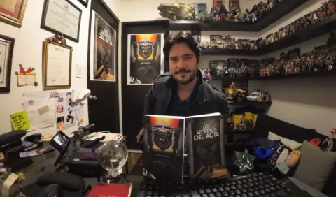 Amilcar Gotti,  su pasión por la escritura