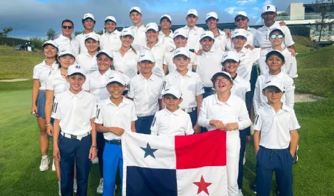 Sara Luciani, corona en regional de golf