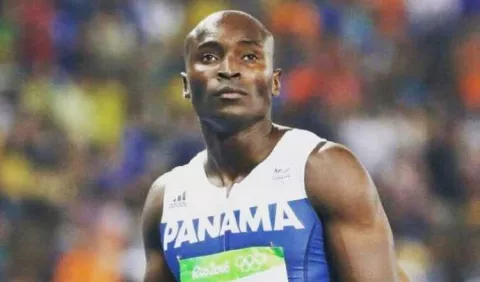 Alonso Edward con plata para Panamá en Sudamericano 