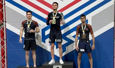 Jorge Calviño obtiene medalla de plata en Jiu Jitsu