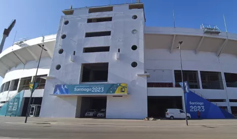 Estadio Nacional de Chile, listo para  Santiado 2023