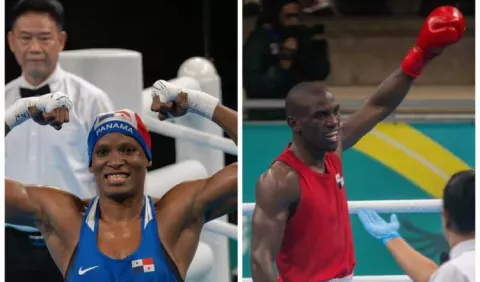 Eduardo Beckford y Atheyna Bylon a semifinales