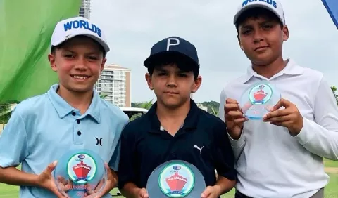 Golfistas juveniles panameños brillan en el US Kids Invitacional 2024