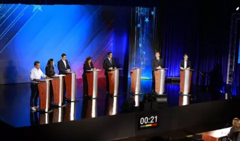 Un debate deslucido y  nulo de  propuestas