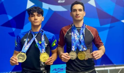 Carlos y Jorge Calviño ganan oro y plata Jiu Jitsu