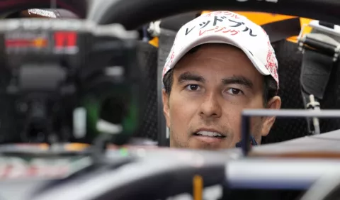 'Checo' Pérez va por el podio en el GP de Japón