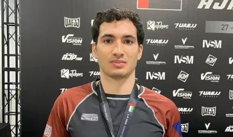 Jorge Calviño obtiene plata en torneo continental de Jiu Jitsu  