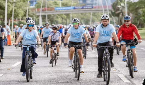 Celebran el Día Mundial de la Bicicleta en Panamá