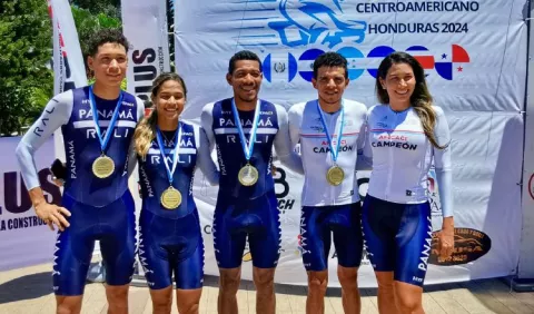 Panamá gana oro, plata y bronce en Centroamericano de Ciclismo