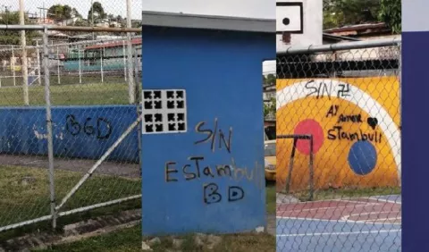 Amenazas, grafitis y droga, así accionan las pandillas en los planteles