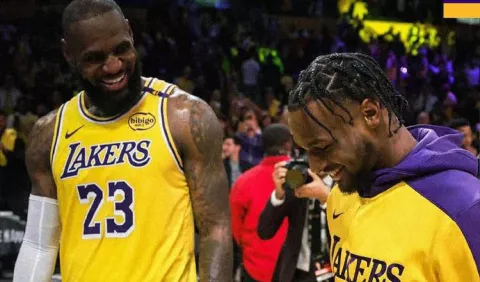 LeBron James y su hijo Bronny hacen historia en la NBA